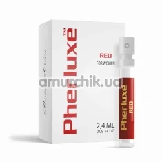Туалетная вода с феромонами PherLuxe Red, 2.4 мл для женщин - Фото №1