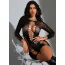 Платье JSY Sexy Lingerie WW7242, черное - Фото №7