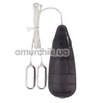 Віброкуля Hi-Basic Double Play Bullets Vibrator 2 шт, чорна - Фото №1