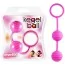 Вагінальні кульки ребристі Lovetoy Kegel Balls, рожеві - Фото №4