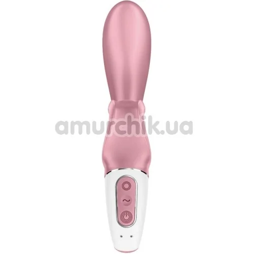 Вібратор Satisfyer Hug Me, рожевий