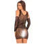 Сукня Throw Down 3 Piece Mini Dress, чорна - Фото №3