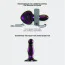 Вібратор для точки G Strap-On-Me Fingering & Vibrating Dildo M, фіолетовий - Фото №8