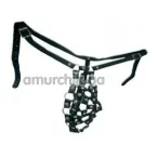 Трусы-стринги мужские Sitabella 3153-1, черные - Фото №1