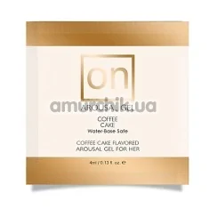 Возбуждающий гель Sensuva On Coffee Cake Arousal Gel For Her - кофейное пирожное, 4 мл - Фото №1