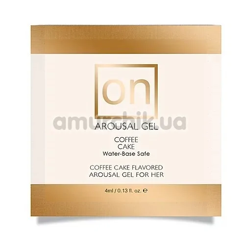 Збуджуючий гель Sensuva On Coffee Cake Arousal Gel For Her - кавове тістечко, 4 мл