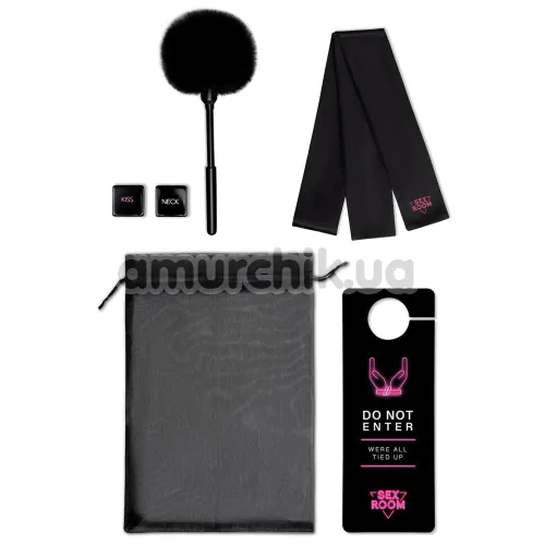 Набір секс-іграшок Sex Room Prostate Play Kit, чорний
