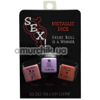 Секс-гра кубики Sex! Metallic Dice - Фото №1