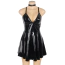 Платье Star Night Backless Wetlook Mini Dress, черное - Фото №6