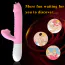 Вібратор з підігрівом Boss Silicone Vibrator USB 7, темно-рожевий - Фото №4