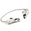 Зажимы для сосков Bad Kitty Nipple Tweezer With Metal Chain, серебряные - Фото №2