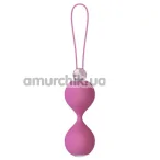 Вагинальные шарики Mae B Lovely Vibes Elegant Soft Touch Love Balls, розовые - Фото №1