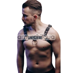 Портупея чоловіча Candy Hero Р8 Leather, чорна - Фото №1