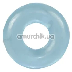 Ерекційне кільце Stretchy Cockring, блакитне - Фото №1