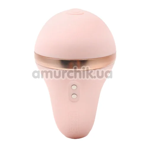 Вибратор для клитора и точки G KissToy Tina Mini, светло-розовый