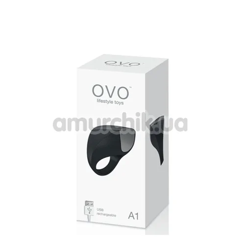 Віброкільце OVO A1, чорне