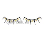 Ресницы Black-Yellow Rhinestone Eyelashes (модель 503) - Фото №1