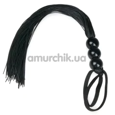 Флоггер Easy Toys Silicone Whip, черный - Фото №1