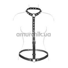 Портупея Fetish Tentation Sexy Adjustable Harness, чорна - Фото №1
