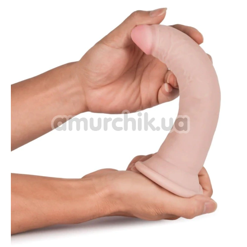 Фаллоимитатор Knight Cock Triple Density Dildo 7.8, телесный