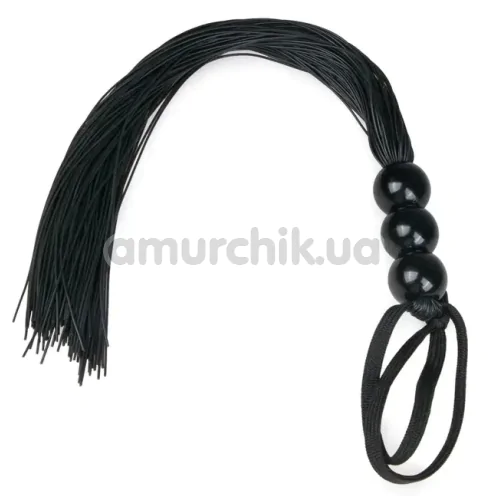 Флогер Easy Toys Silicone Whip, чорний - Фото №1