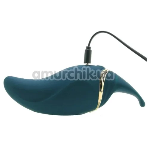 Клиторальный вибратор Zalo Hero Clitoral Massager, зеленый