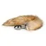 Анальна пробка з лисячим хвостиком Easy Toys Fox Tail Plug M, срібна - Фото №1