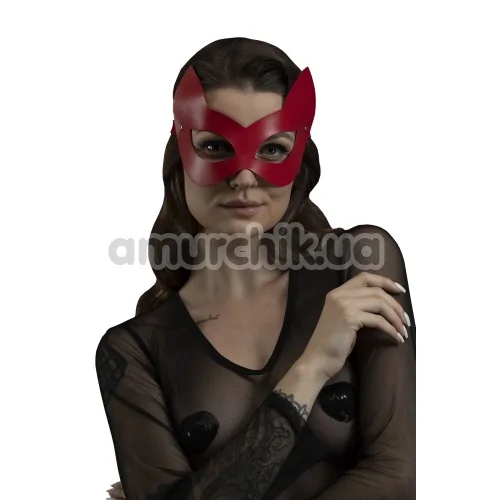Маска Кошечки Feral Feelings Kitten Mask, красная - Фото №1