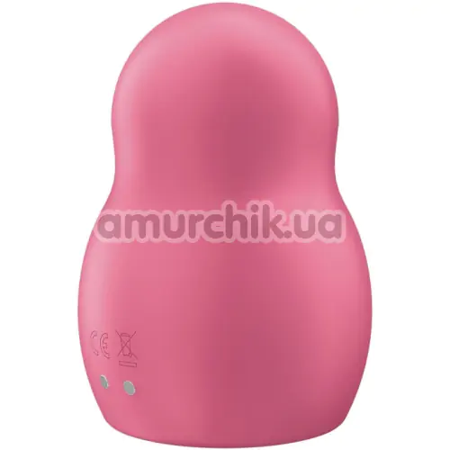 Симулятор орального секса для женщин с вибрацией Satisfyer Pro To Go 1, розовый