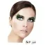 Вії Black-Green Feather Eyelashes (модель 639) - Фото №3