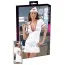 Костюм медсестры Cottelli Collection Costumes 2470616 белый: халатик + шапочка - Фото №6