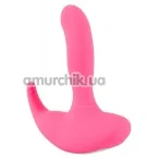 Вибратор для точки G Rechargeable G-Spot Knocking Head Vibe, розовый - Фото №1