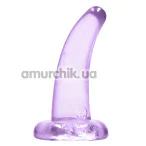 Фаллоимитатор Realrock Crystal Clear Dildo 5, фиолетовый - Фото №1