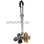 Затискач для клітора Art of Sex Clit Clamp Juicy Pineapple, срібний - Фото №1