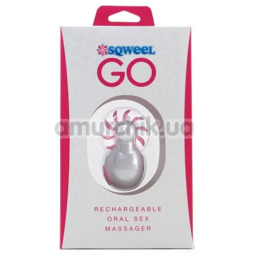 Симулятор орального секса для женщин Sqweel Go, белый