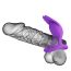 Виброкольцо для члена Pretty Love Vibrant Penis Ring Silas, фиолетовое - Фото №7