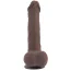 Фалоімітатор T-Skin Real Wild Penetrator, коричневий - Фото №3