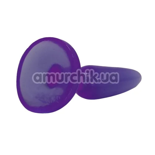 Анальная пробка Butt Plug The Fantasy Starts Here, фиолетовая