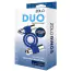 Виброкольцо для члена Zolo Duo Vibrating C-Ring, синее - Фото №2