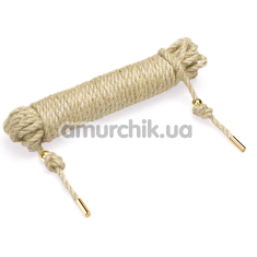 Веревка Liebe Seele Shibari Rope Hemp 5m, телесная - Фото №1
