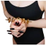 Фіксатор для рук Upko Finger Bound Play Collection Metal Thumb Cuffs, золотий - Фото №6