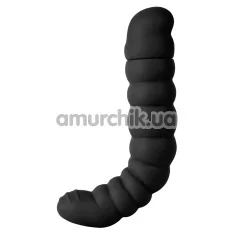 Вібростимулятор простати для чоловіків Silicone Flexi, чорний - Фото №1