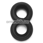 Эрекционное кольцо для члена Bangers Jock Double C-Ring, черное - Фото №1