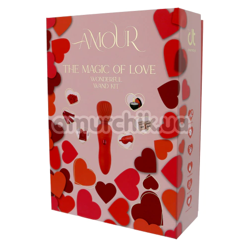 Набір Amour The Magic Of Love Wonderful Wand Kit, червоний