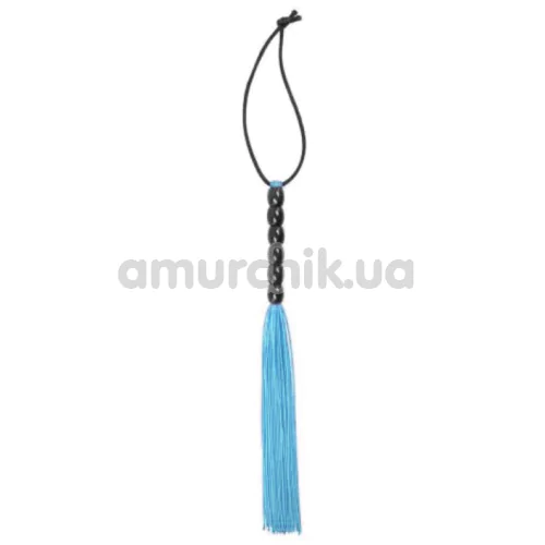 Флогер DS Fetish Mini Flogger Balls, блакитний