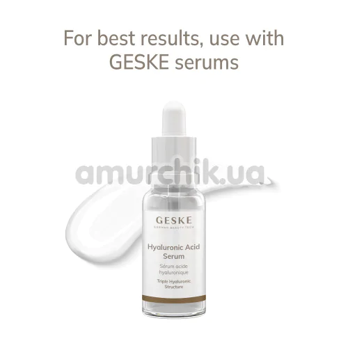 Роликовый массажер Geske Rose Quartz Face & Body Roller 5 in 1, зеленый