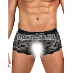 Труси-боксери чоловічі Star Night Sexy Lace Men's Boxers, чорні - Фото №1