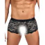 Трусы-боксеры мужские Star Night Sexy Lace Men's Boxers, черные - Фото №1