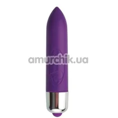 Клиторальный вибратор Rocks-Оff RO-80mm 7-speed, фиолетовый - Фото №1