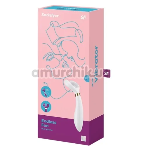 Вібратор Satisfyer Endless Fun, білий